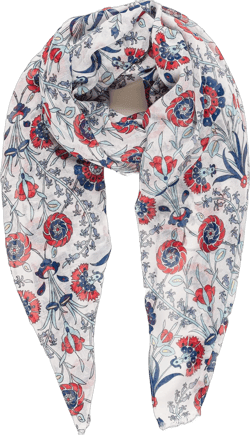 MELIFLUOS DESIGNED IN SPAIN Infinity Scarf for Women Lightweight Fashion Scarves for Fall Winter Valencia Collection 7 - Classic Floral Pattern