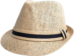 WESTEND Unisex Summer Wide Brim Fedora - Hats for Men & Women + Panama Hats & Straw Hats