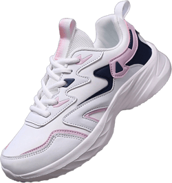 Women's Sneakers Spring And Autumn New Breathable White Chunky Shoes, Ladies Lightweight Waterproof Leather Black Running Shoes With Multi-Function, Comfortable Thick-Soled Sports Shoes, Fashionable Solid Color Synthetic Leather Anti-Slip Low-Cut Casual Shoes For All Seasons