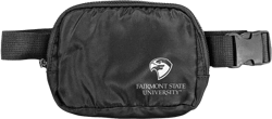 Fairmont State University Primary Logo Belt Bag, Crossbody Fanny Pack for Women and Men, Adjustable Fairmont State University Falcons