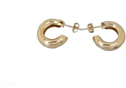 Open Small Hoop Gold and Silver Hoop Earrings Thick Gold Hoops Hoop Earrings for Women