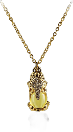 COLORFUL BLING Red Carnelian Crystal Pixiu Healing Pendant Necklace Natural Stone Gemstone Fox Protection Agate Chakra for Women Unisex Friendship Lucky Jewelry Yellow