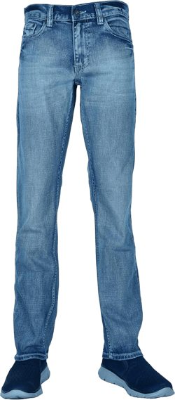 Flypaper Men's Straight Jeans Regular Fit 100% Cotton Medium Blue 29W x 32L
