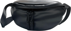 Fanny Pack Crossbody Shoulder Bag Chest Bag Women's Vegan Leather Quilted Purse with Gold Chain Strap