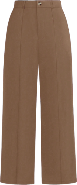 SHEIN LUNE Plus Size Women's Solid Color Loose Wide Leg Casual Suit Pants