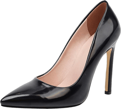 Gicoiz Pointed Toe Dress Pumps Womens Slip On Stiletto Heels 7 Black 3