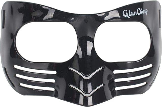 Nose Guard Face Shield with Silicone Padding LX Black