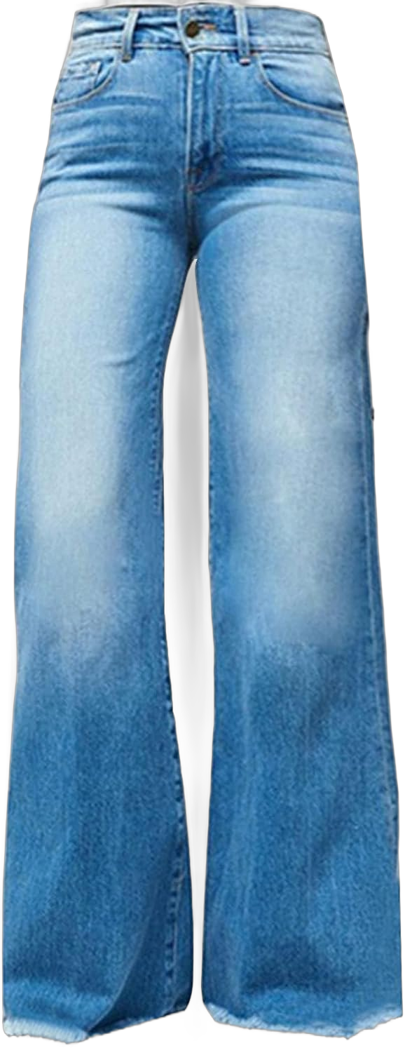 Womens 2024 Latest High Waisted Wide Leg Baggy Flare Jeans Flare Stretch Boyfriend Bootcut Casual Denim Pants XX-Large Light Blue