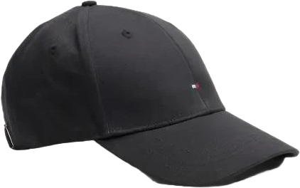 Tommy Hilfiger Mens Classic Baseball Flag Cap Black