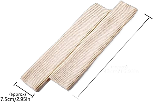 YUANQIAN Women Winter Extra Soft Long Legwarmer Warmer Knitted Stirrup Leg Warmers for Yoga Ballet Dance Black&white