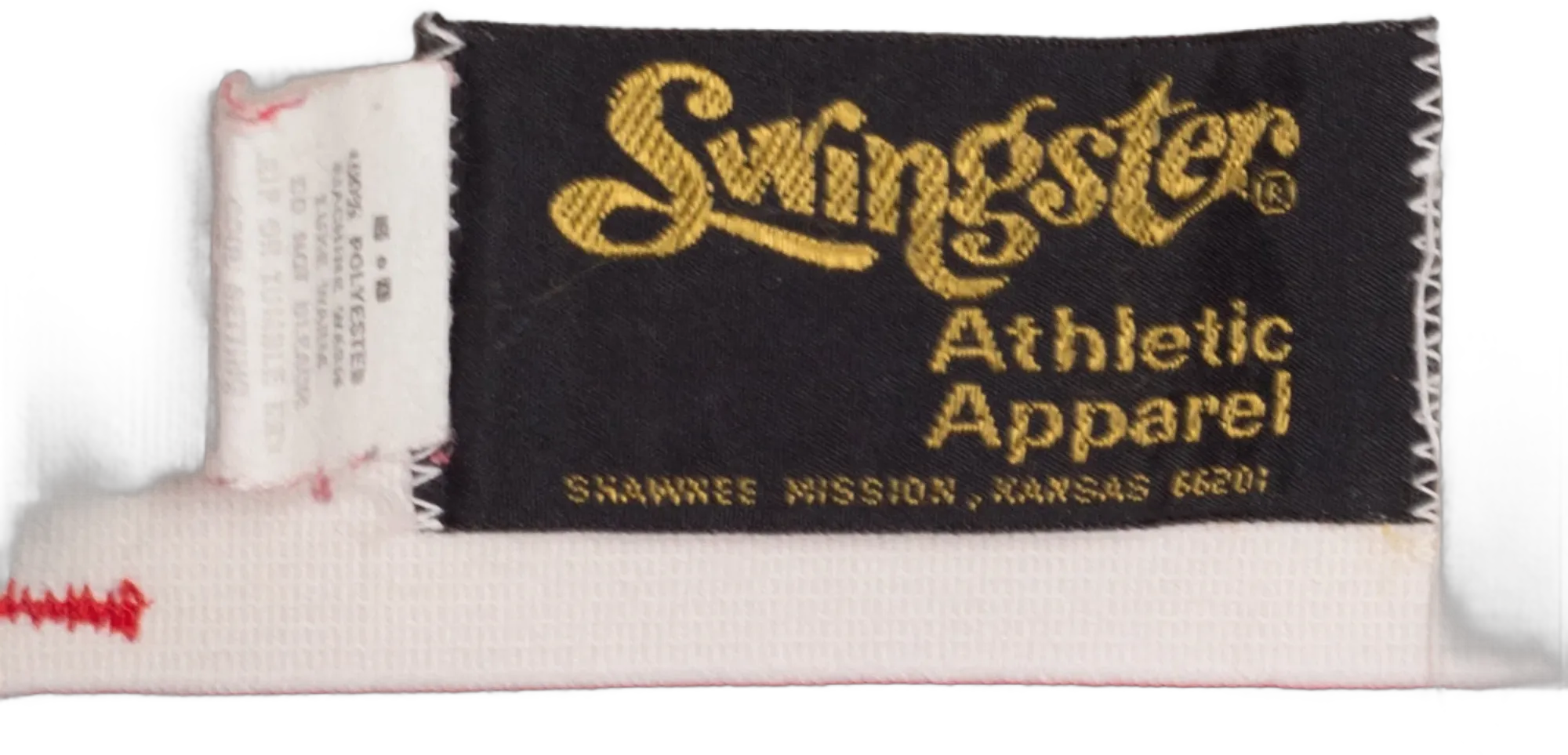 Sm-Med 70s Red Swingster Coaches Athletic Shorts | Vintage Unisex Sportswear High Waisted Gym Shorts
