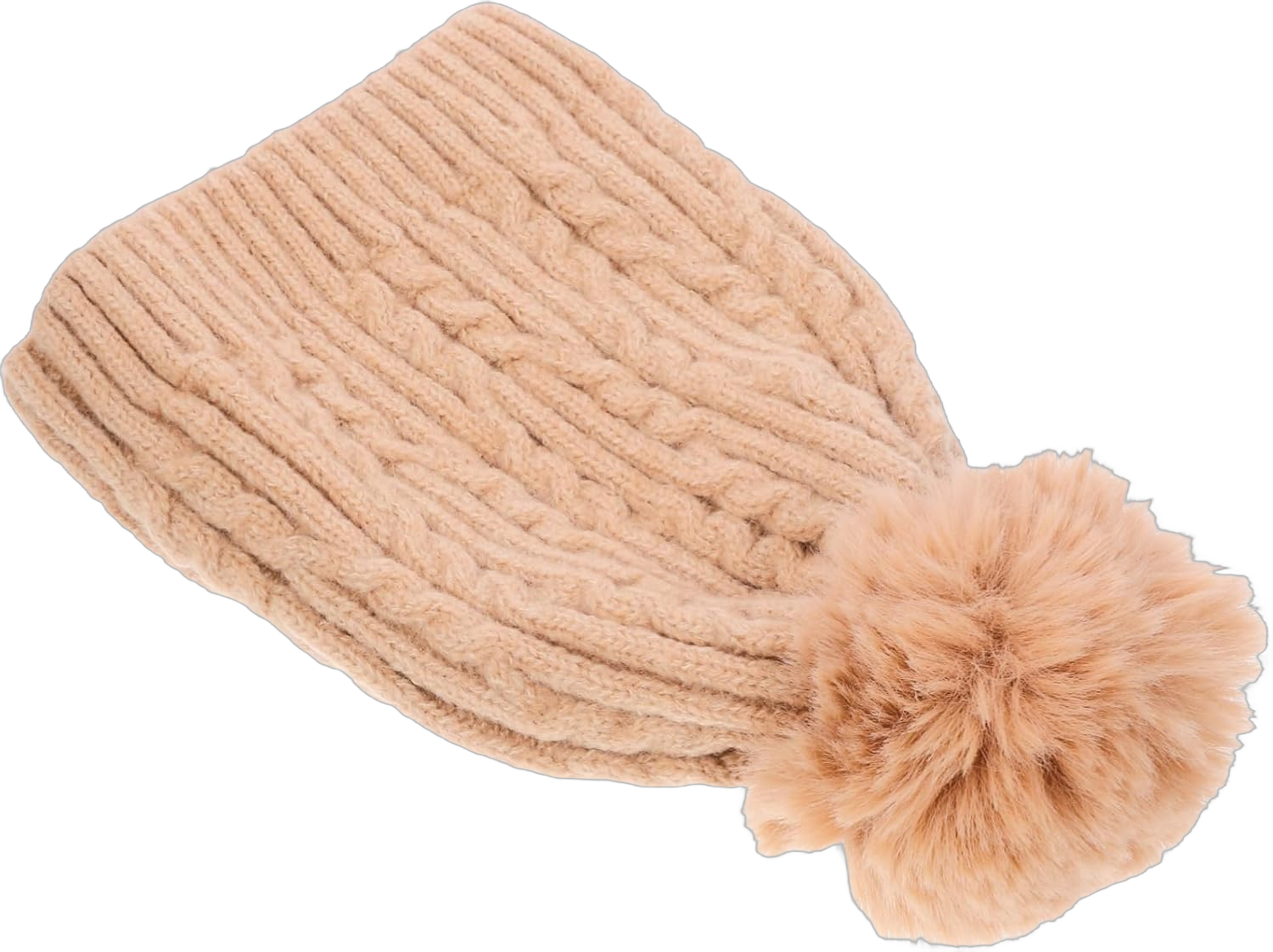 SOIMISS Beanie Hats Knit Cap Warm Knitted Hat Comfortable for Daily Wear Women's Fashion Cap