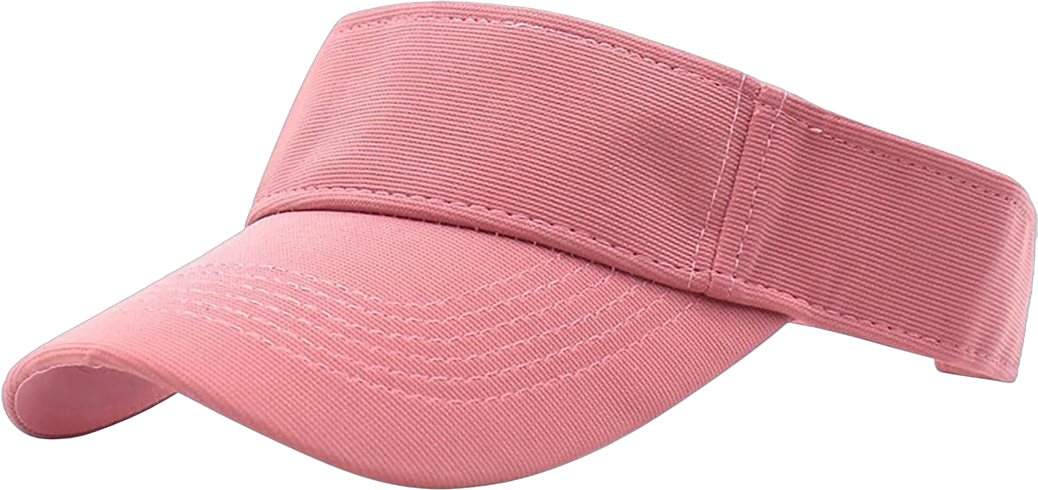 Unisex Tennis Visor Adjustable Summer Beach Athletic Hat Cap Sun Visors for Women Men Sport Outdoor Visor Hat Pink