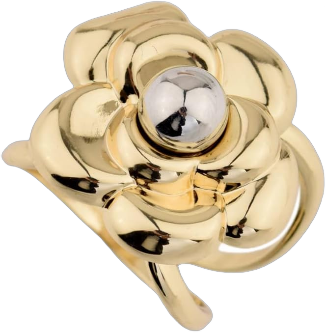 Elegant Flower Silk Scarf Buckle Clip for Women Gold Plated Dainty Polished Camellia Rose Flowers Butterfly Bowknot Shawl Dress Clothing Ring Retro Scarves Decoration Jewelry Gift Souvenir