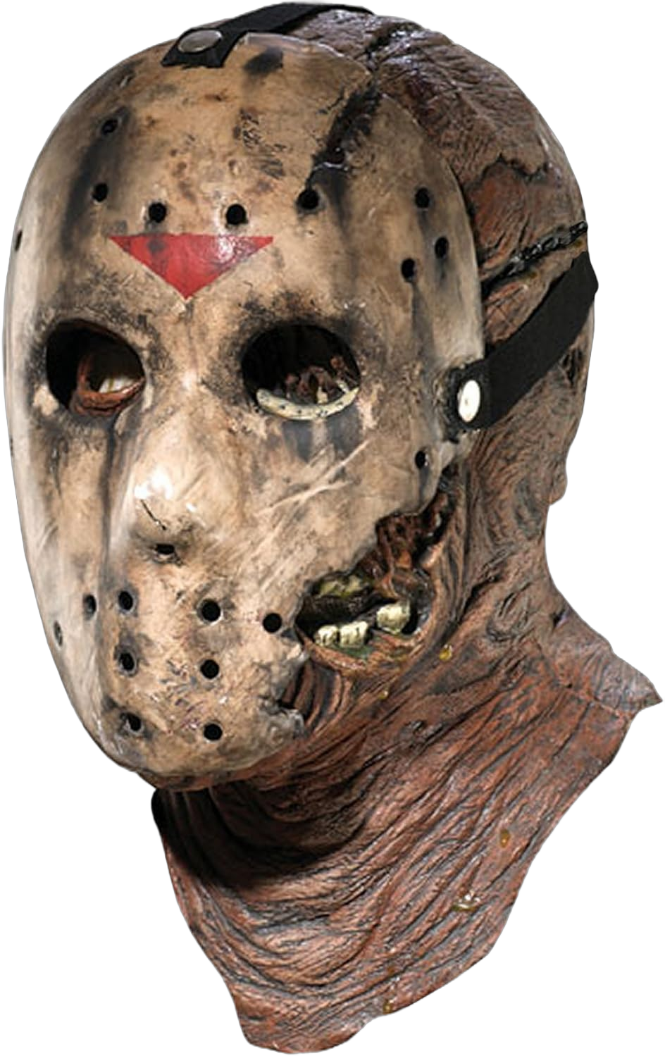 Rubie's Costume Co Friday The 13th Part 7 New Blood Jason Voorhees Deluxe Overhead Mask One Size Gray